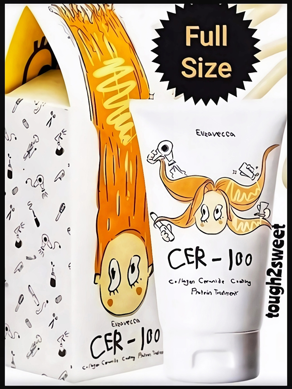 🆕️BUY 1 GET 1🎉🎉ELIZAVECCA CER-100 COLLAGEN CERAMIDE COATING PROTEIN HAIR MASK